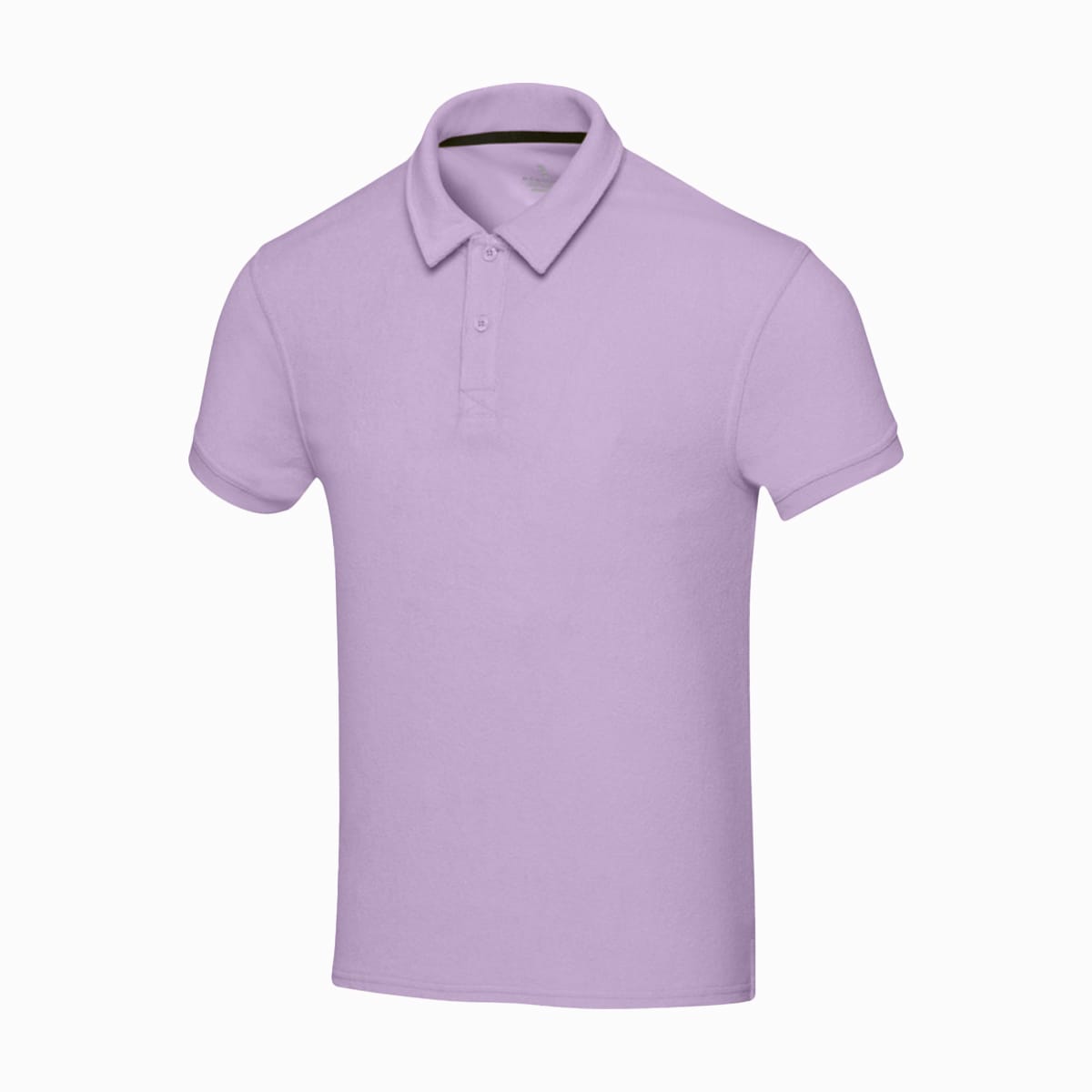 Akoya-GRS-recycled-terry-unisex-polo_Lilac_05 Akoya GRS recycled terry unisex polo