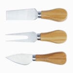 Mancheg bamboo magnetic cheese board and tools - Image 8