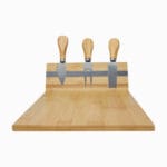Mancheg bamboo magnetic cheese board and tools - Image 7