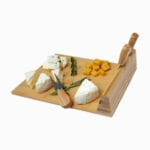 Mancheg bamboo magnetic cheese board and tools - Image 5