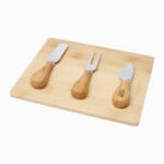 Ement bamboo cheese board and tools - Image 2