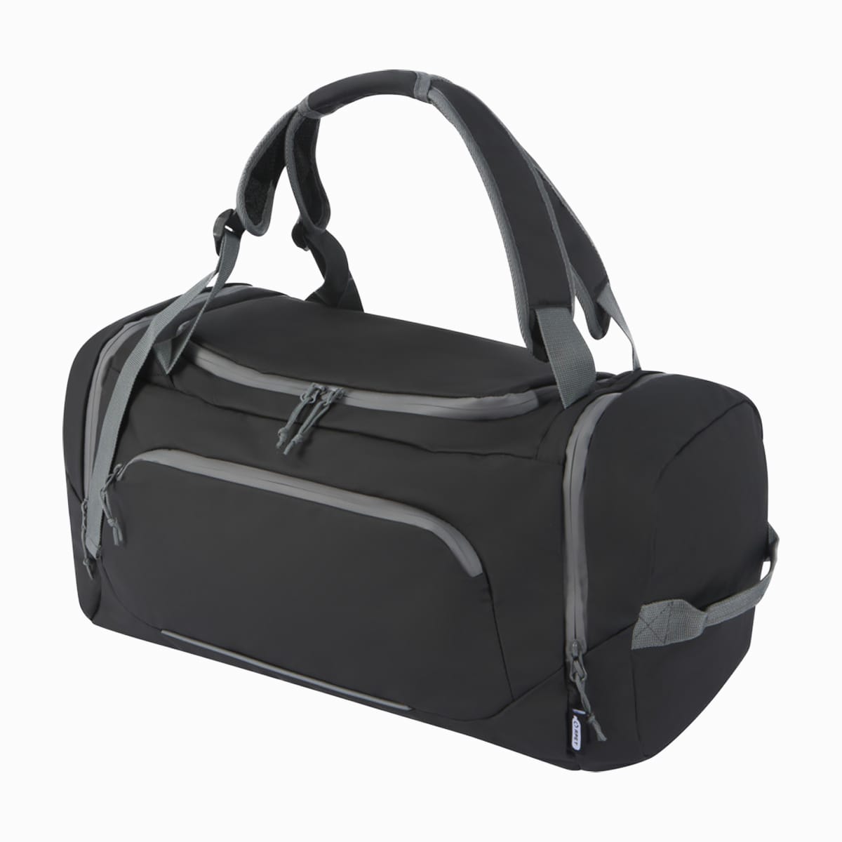 Aqua GRS recycled1 Aqua GRS recycled duffel backpack