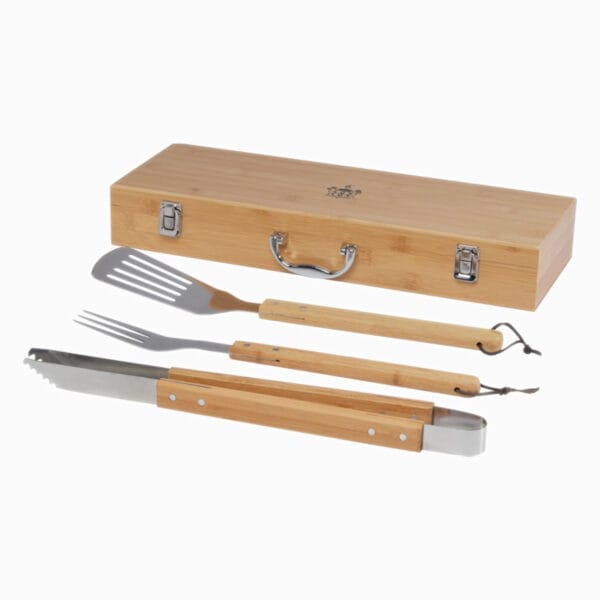 Assadus bamboo BBQ set