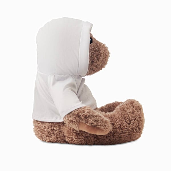 John - Large teddy bear wearing a hooded sweater_white7