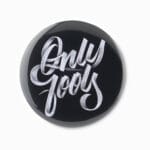 Pin button with paper inlay - Image 3