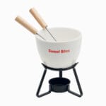 KASE - Small ceramic fondue set for two - Image 7