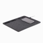 SUPERPAD - Multifunctional 2 tone 300D Polyester RPET mouse mat with 15W  wireless charger - Image 4