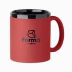 RUBY - Ceramic mug with soft touch coating - Image 16