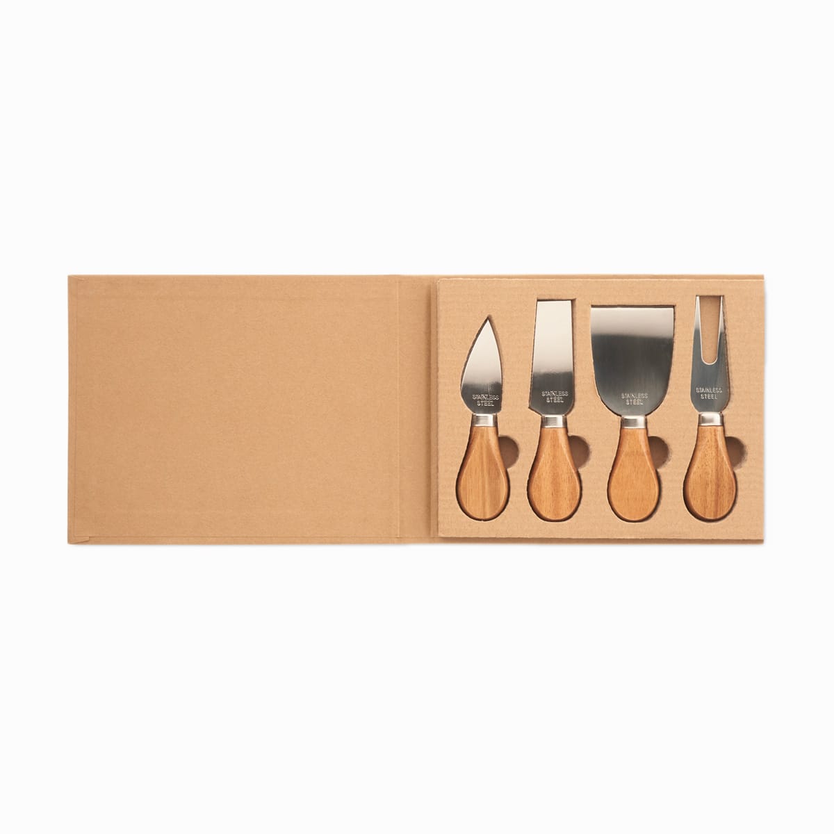 QUATTRO_wood0 QUATTRO cheese knife set